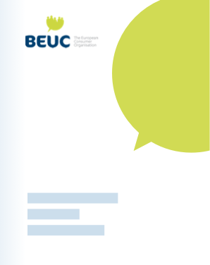 BEUC statement delivered at EFSA stakeholder meeting on the safety of caffeine 